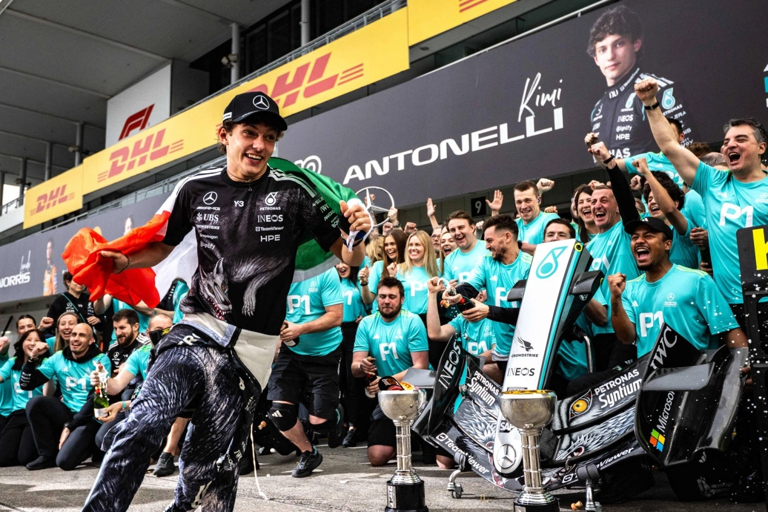 History-making Kimi Antonelli wants to keep raising bar in Formula One - The Japan Times