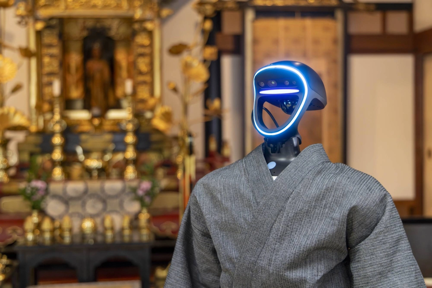 While chatbots and humanoids can bring the word of Buddha to new people, many worry those people may come to see the technology as the Buddha himself. While chatbots and humanoids can bring the word of Buddha to new people, many worry those people may come to see the technology as the Buddha himself.