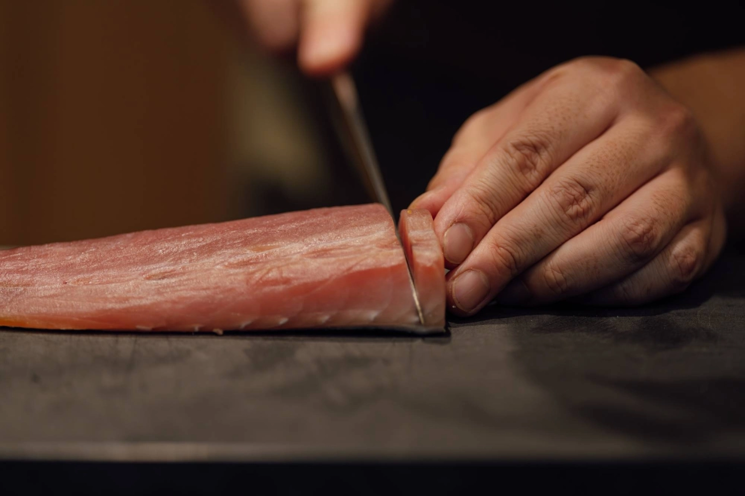 When Kyle Connaughton was 9, he went to a Japanese restaurant and watched the chef slicing fish with precise, unhurried movements. When Kyle Connaughton was 9, he went to a Japanese restaurant and watched the chef slicing fish with precise, unhurried movements.