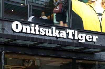 An Onitsuka Tiger store in the Omotesando district of Tokyo. The footwear brand prepares to transform into a luxury lifestyle label distinct from Asics.