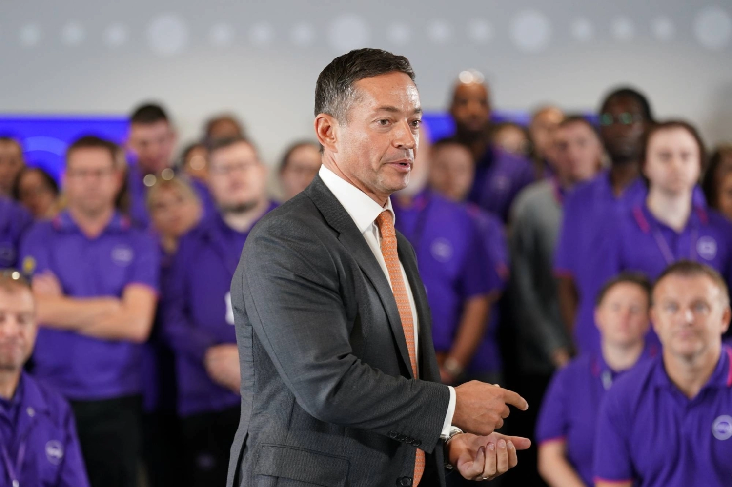 Outgoing Currys CEO Alex Baldock took his executive team to the U.S. this year on an
