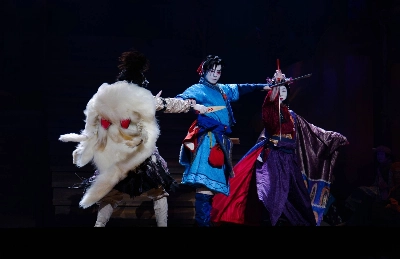 The “Princess Mononoke” adaptation was created under Shochiku’s Super Kabuki initiative, a modern form of kabuki with more technology in staging and open to pop culture collaborations.