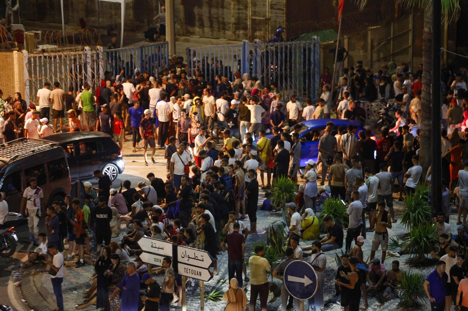 Migrants pour into Spain's Ceuta from Morocco, with military called in - The Japan Times