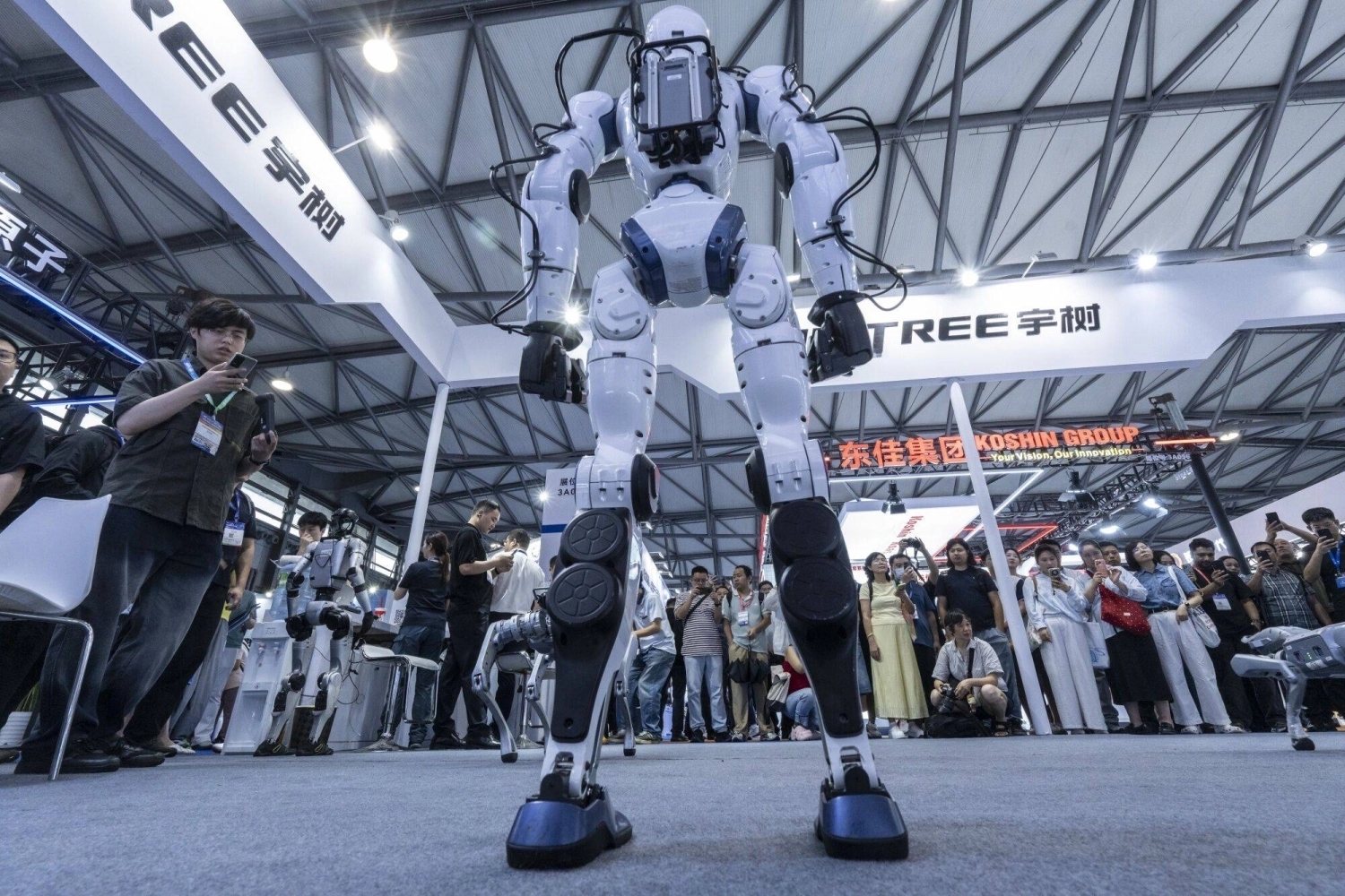 China's Unitree unveils 'Superman' robot as fervor builds ahead of Shanghai debut - The Japan Times