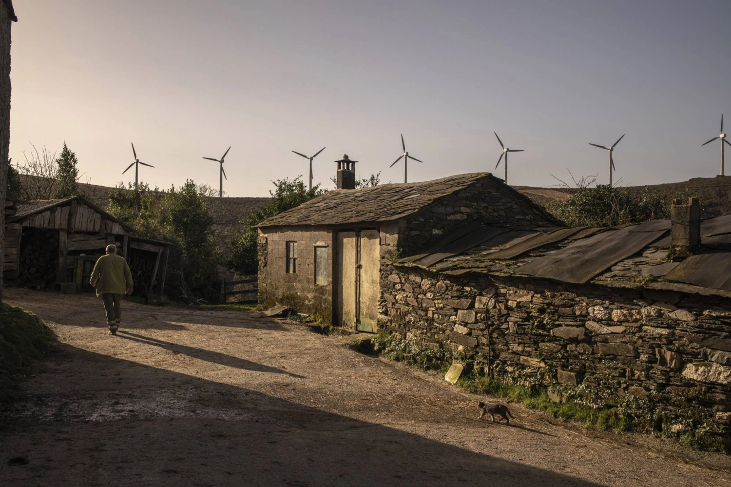 Wind turbines at the Bustelo wind farm in Muras, Spain. The country’s power bills are now cheaper than they were before the latest Middle East conflict or the invasion of Ukraine. Wind turbines at the Bustelo wind farm in Muras, Spain. The country’s power bills are now cheaper than they were before the latest Middle East conflict or the invasion of Ukraine.