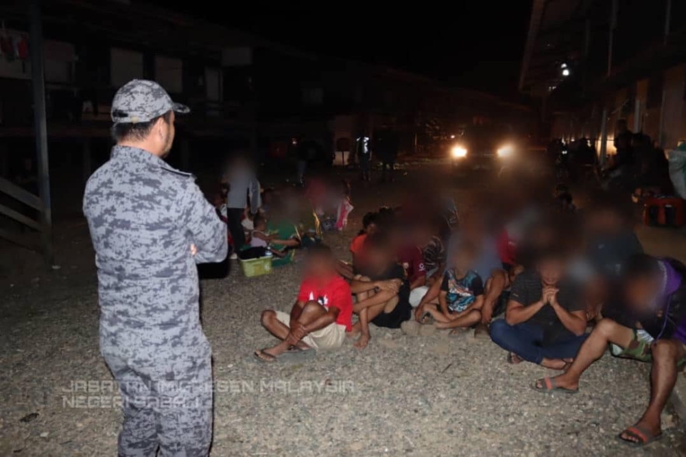 Sabah Immigration raids remote Ranau village, detains 145 without valid ...