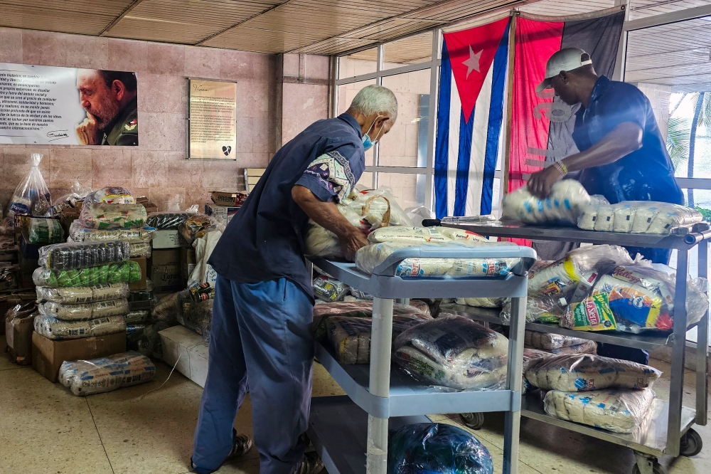 Cuban children’s heart hospital makes tough choices amid US blockade Aid brought by the Nuestra America flotilla from Mexico is classified at the William Soler Pediatric Cardiocenter in Havana on March 25, 2026. — AFP pic
