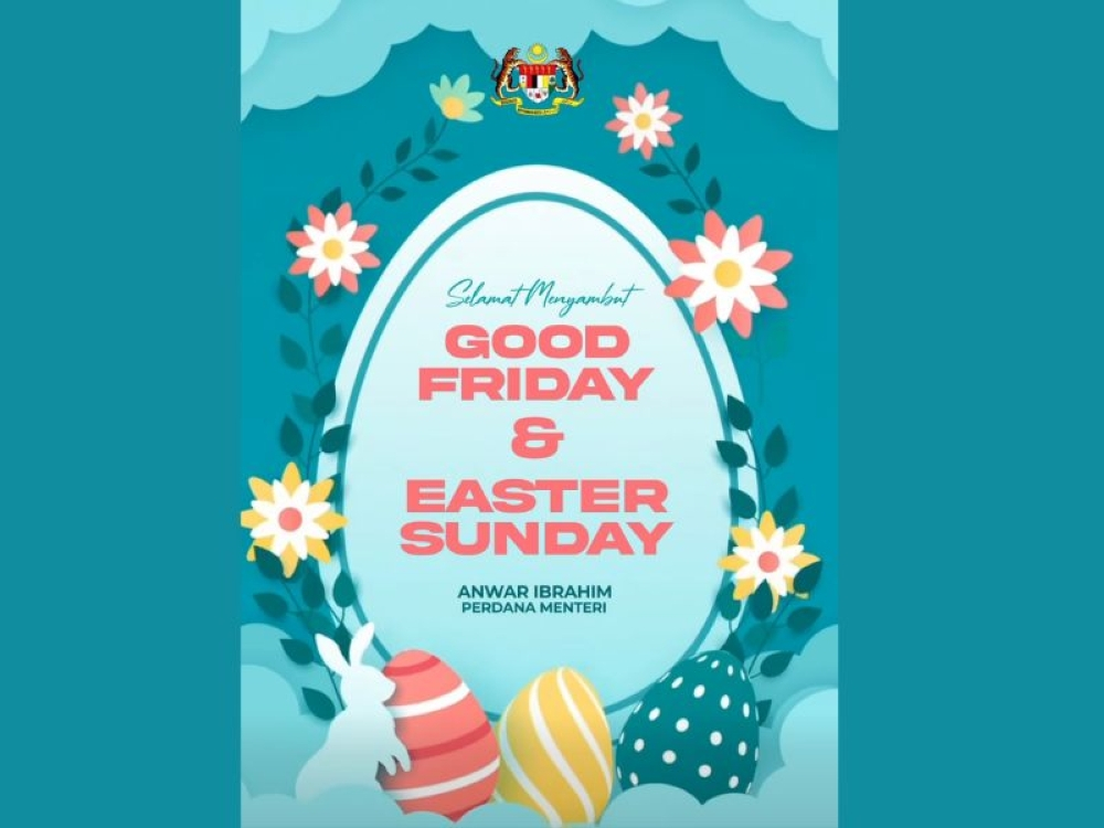 Anwar wishes Christian Malaysians a hopeful and meaningful Easter Prime Minister Datuk Seri Anwar Ibrahim extends Easter greetings to Christian Malaysians on April 5, 2026. — Picture from Facebook/Anwar Ibrahim