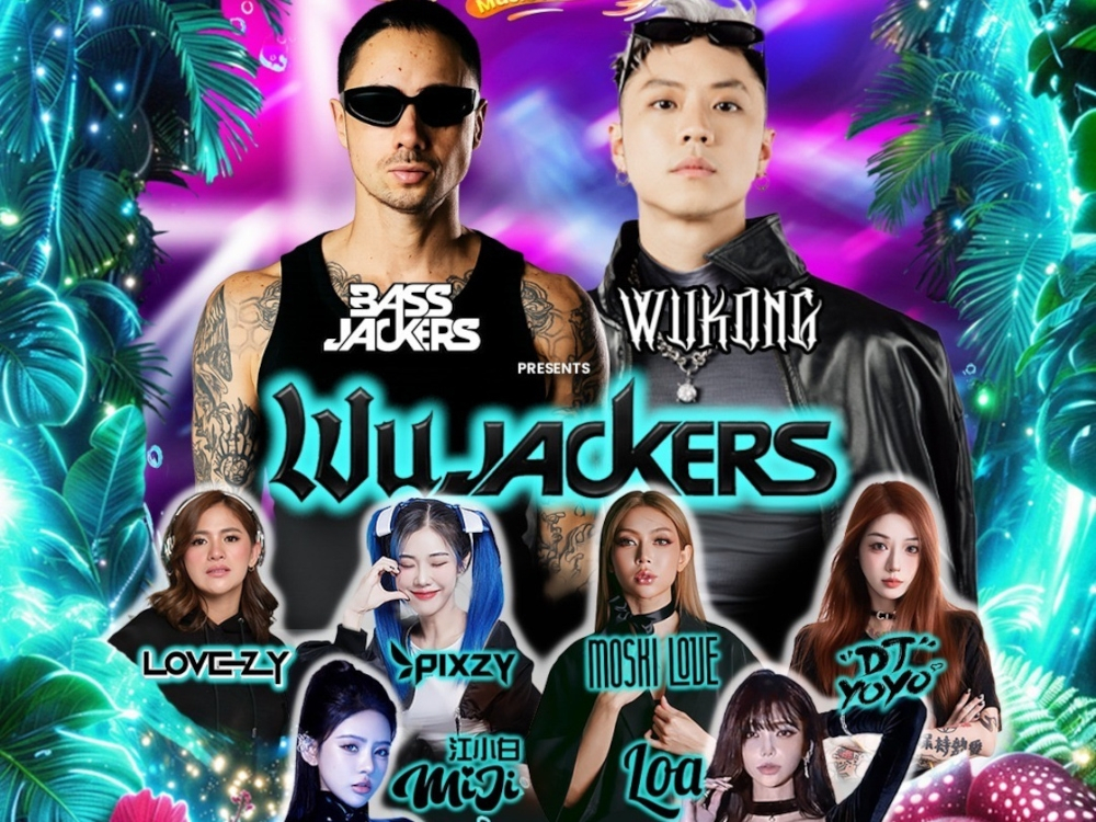 Bukit Bintang set to make a splash: Rain Rave festival brings Bassjackers, Wukong, an all-female DJ lineup and local stars Singaporean DJ Wukong and Dutch DJ duo Bassjackers will bring the energy at the World Labour Day Celebration cum Rain Rave Water Music Festival (RRWMF). — Picture courtesy of Tourism Malaysia