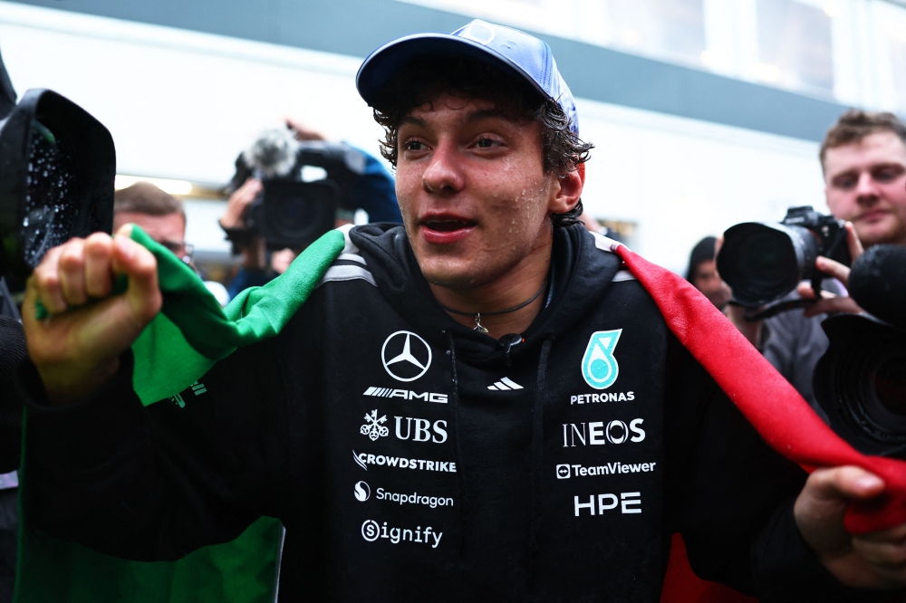 Four in a row: Teen Antonelli makes F1 history with fourth consecutive win in Canadian thriller | Malay Mail