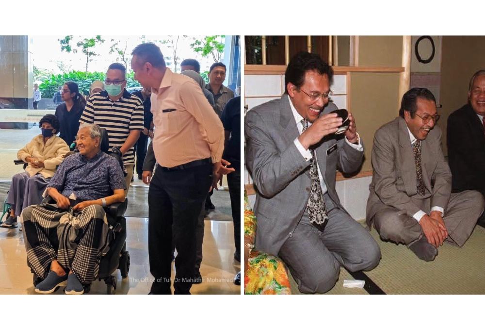 Prime Minister Anwar Ibrahim extends warm 101st birthday wishes to Tun Dr Mahathir Mohamad Prime Minister Datuk Seri Anwar Ibrahim today extended birthday wishes to former prime minister Tun Dr Mahathir Mohamad, who turns 101, in a Facebook post today. — Picture via Facebook/Anwar Ibrahim