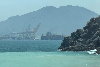 Middle East rocked by heaviest attacks since Iran-US ceasefire This frame grab taken from AFPTV video footage on July 12, 2026 shows a ship sailing near the Strait of Hormuz off the eastern coast of the United Arab Emirates at Khor Fakkan. Tehran announced it was closing the Strait of Hormuz on July 12 and launched missiles and drones at its Gulf neighbours, in retaliation for new US strikes following an attack by Iranian forces on a merchant vessel that was abandoned in flames by its crew. — AFPTV/AFP pic