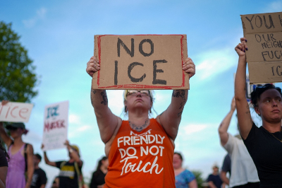 US immigration agents involved in another fatal shooting Anti-ICE protesters attend a vigil for a man that was killed in a shooting involving U.S. Immigration and Customs Enforcement (ICE), on July 13, 2026 in Biddeford, Maine. The victim has been identified as Joan Sebastian Guerrero, a 26-year-old man from Colombia. — Getty Images via AFP pic
