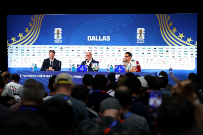 Spain’s coach says team will go on ‘front foot’ against France in World Cup semi Luis De La Fuente, Head Coach of Spain, speaks to the media during a Spain Press Conference at Dallas Stadium on July 13, 2026 in Arlington, Texas. — Getty Images via AFP pic