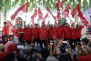 Bersatu clashes with PAS, Parti Wawasan in eight Negeri Sembilan seats Bersatu president and founder Tan Sri Muhyiddin Yassin with party leaders and supporters at the launch of the Negeri Sembilan Bersatu election machinery in Nilai on July 17, 2026. — Bernama pic