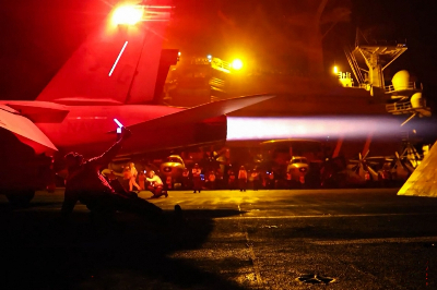 US launches ninth straight night of strikes to weaken Iran’s military US forces carrying out precision strikes on Iranian military targets for the ninth consecutive night. — US Central Command handout image via AFP