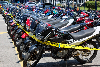 Terengganu police return 222 seized RXZ motorcycles to owners Various seized motorcycles are seen at the Terengganu Police Contingent Headquarters in Kuala Terengganu on August 3, 2026. — Bernama pic