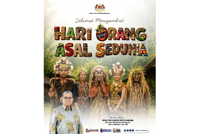 National unity minister says Orang Asal heritage part of Malaysia’s national identity, not separate The heritage of Malaysia’s indigenous peoples (Orang Asal) is part of the country’s national legacy and identity, rather than belonging solely to the communities themselves, National Unity Minister Datuk Aaron Ago Dagang said. — Picture via Facebook/Aaron Ago Dagang