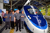 Not just train stops: ECRL stations are getting a Malaysian glow-up, telling East Coast stories Transport Minister Anthony Loke Siew Fook (second right) and other officials pose for a group photo after the launch of the Comprehensive Inspection Train, unveiling of the ECRL’s main station design concepts, and the start of System Integration Testing and Fault-Free Run at the Gombak ECRL Station August 14, 2026. Also present are Chief Secretary to the Government Tan Sri Shamsul Azri Abu Bakar (right) and Deputy Transport Minister Datuk Hasbi Habibollah (left). — Bernama pic