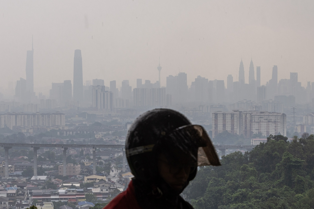 Haze: Staying indoors cuts exposure but won’t make your home pollution-free, experts say A general view of the city skyline shrouded in haze in Kuala Lumpur on August 13, 2026. — Picture by Firdaus Latif