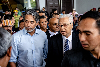 Ismail Sabri out on RM300,000 bail after son settles payment Former prime minister Datuk Seri Ismail Sabri Yaakob is pictured at the Kuala Lumpur High Court Complex on August 27, 2026. Also pictured is former Umno Youth chief Khairy Jamaluddin. — Picture by Firdaus Latif