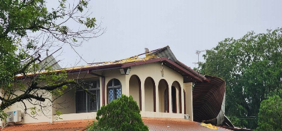 Kuching storm blows off roof at Sarawak deputy premier’s family home A general view shows the damage at the family home of Sarawak Deputy Premier Datuk Amar Dr Sim Kui Hian. — Social media pic
