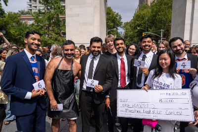 Spot the real Mamdani: New York mayor makes s’mores as look-alikes battle for US$100 (VIDEO) Participants gather for a Zohran Mamdani look-alike contest near Washington Square Park in New York City on August 30, 2026. — Getty Images pic via AFP