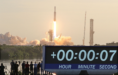 Nasa launches ‘Mother of Hubble’-named telescope to map the cosmos Members of the media gather to capture the moment a SpaceX Falcon Heavy rocket lifts off from Launch Complex 39A carrying Nasa’s Nancy Grace Roman Space Telescope at Kennedy Space Center in Cape Canaveral, Florida, on August 30, 2026. — AFP pic