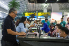 Malaysian newlyweds’ Bali high turns into five-day airport nightmare, no thanks to Anak Krakatau ash cloud Soekarno-Hatta International Airport in Jakarta, Indonesia is temporarily closed after volcanic ash from Mount Anak Krakatau's eruption forced a shutdown on September 6, 2026, stranding thousands of passengers including a honeymooning Malaysian couple. — Bernama pic
