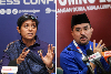 Azalina, Asyraf Wajdi deny attending meeting linked to alleged bid to remove Tuanku Muhriz Umno information chief Datuk Seri Azalina Othman Said and Umno secretary-general Datuk Asyraf Wajdi Dasuki have denied attending a meeting allegedly linked to claims that Negri Sembilan Menteri Besar Datuk Ismail Lasim signed a declaration seeking to remove Tuanku Muhriz Munawir as the state’s Yang di-Pertuan Besar. — Pictures by Choo Choy May/Sayuti Zainudin
