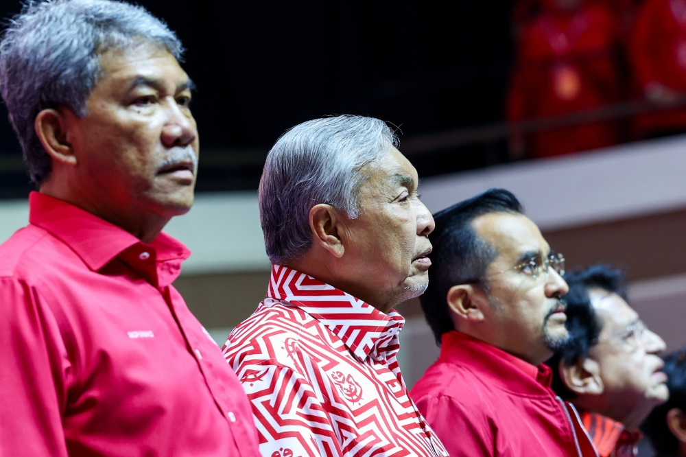 Umno president urges party to strengthen solidarity, machinery Umno president Datuk Seri Ahmad Zahid Hamidi attends the President’s Briefing in conjunction with the Umno General Assembly 2026 at Merdeka Hall, World Trade Centre Kuala Lumpur, September 9, 2026. — Bernama pic