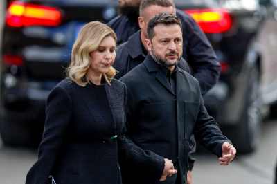 Norway PM says drone ‘almost hit’ Zelensky’s plane en route to Oslo Ukraine’s President Volodymyr Zelensky and First Lady Olena Zelenska walk behind the coffin of Norway’s late King Harald V as it is carried from the Oslo Cathedral to Akershus Castle in Oslo, Norway, on September 9, 2026. — AFP pic