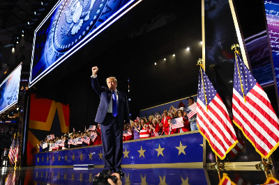 Trump dangles US$5,000 ‘dividend’ to Americans if Republicans win November elections US President Donald Trump makes a fist after addressing attendees on the first day of the 2026 Republican National Convention at the American Airlines Center on September 09, 2026 in Dallas, Texas. — Kevin Dietsch/Getty Images pic via AFP