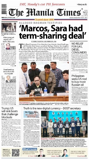 Today's Front Page