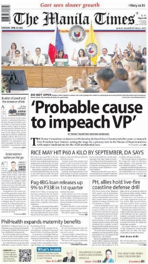 Today's Front Page