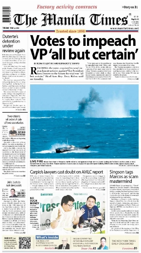 Today's Front Page