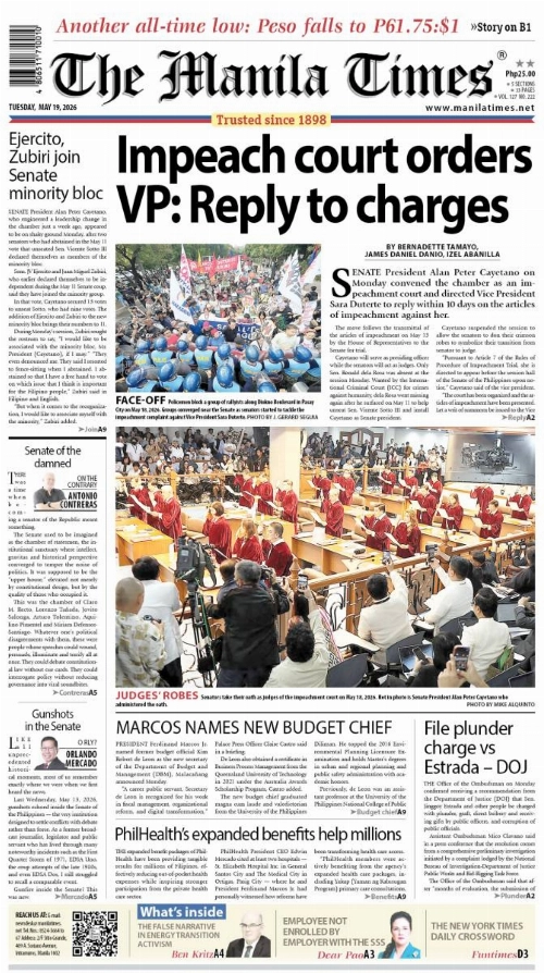 Today's Front Page