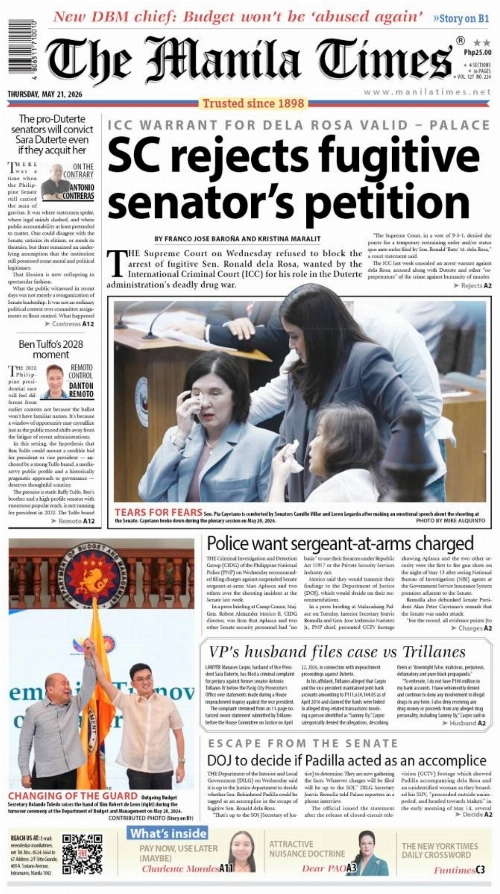 Today's Front Page