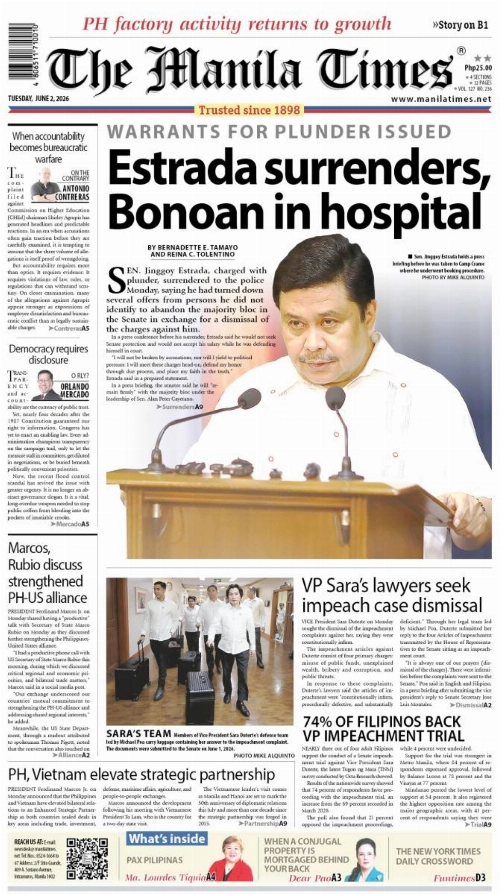 Today's Front Page