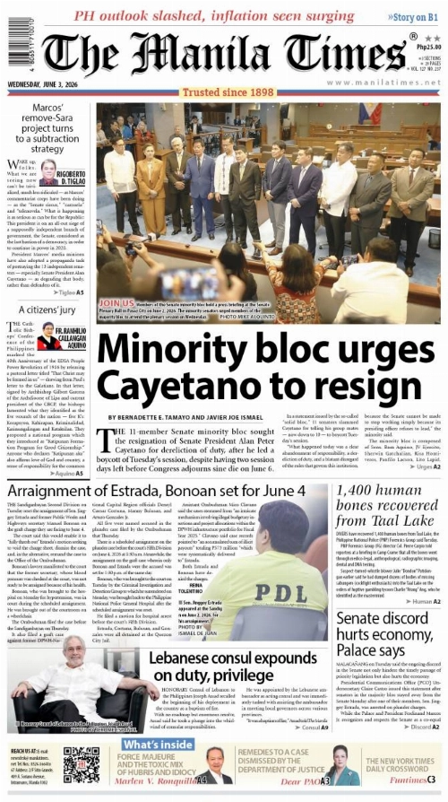 Today's Front Page