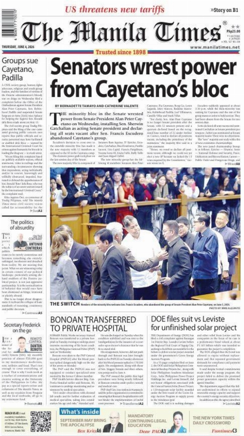 Today's Front Page