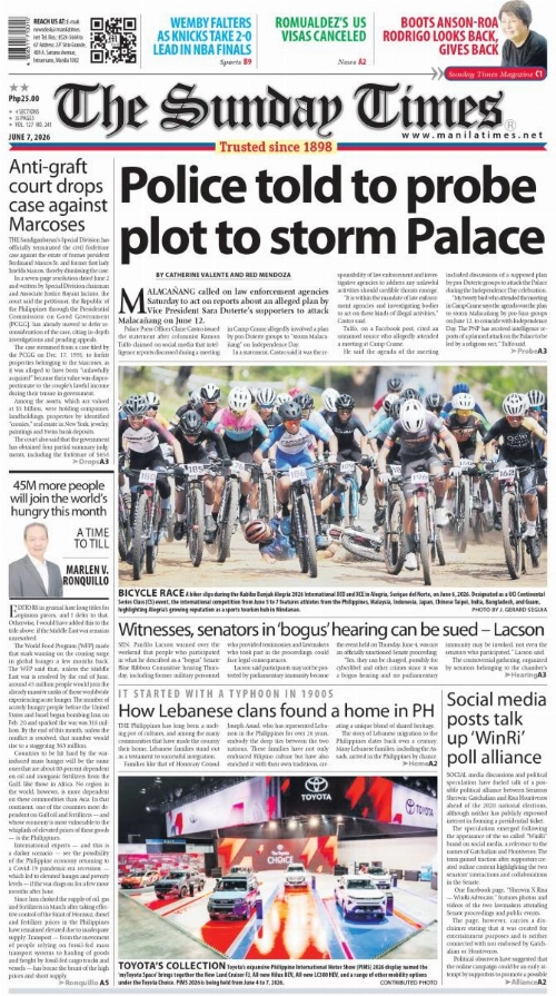 Today's Front Page