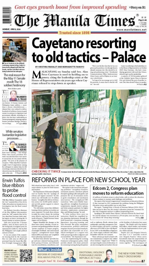 Today's Front Page