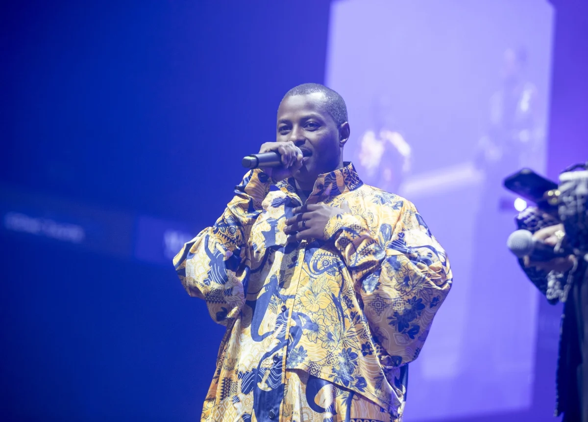 Luckman Nzeyimana was the official show MC Luckman Nzeyimana was the official show MC