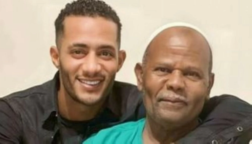 محمد رمضان ووالده