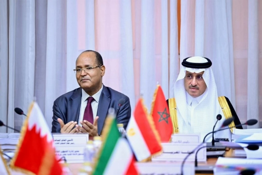 نائب وزير العدل الدكتور نجم بن عبدالله الزيد خلال رئاسته وفد المملكة المشارك في الاجتماع.