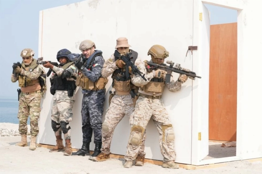 التمرين البحري المختلط «الموج الأحمر 8» (19)