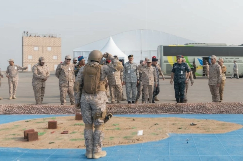 التمرين البحري المختلط «الموج الأحمر 8» (34)