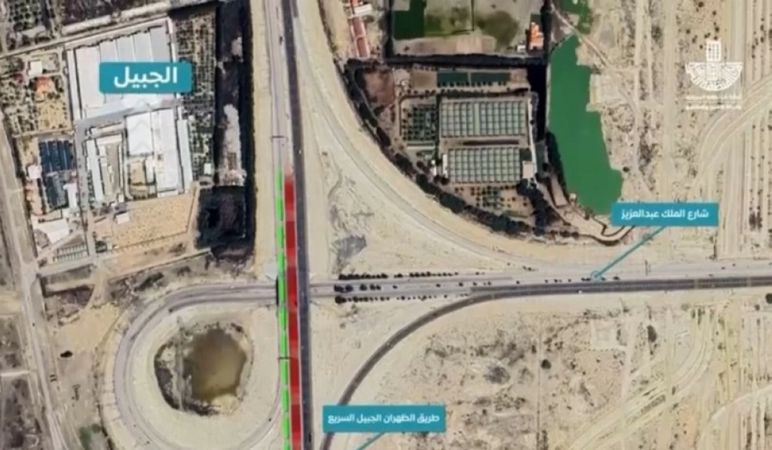 إغلاق جزئي لأعمال الصيانة في جسري طريق الظهران - الجبيل تقاطع شارع الملك عبدالعزيز والبيروني بالقطيف.. غداً