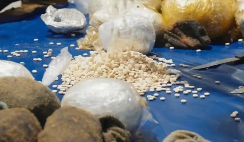 جانب من المضبوطات